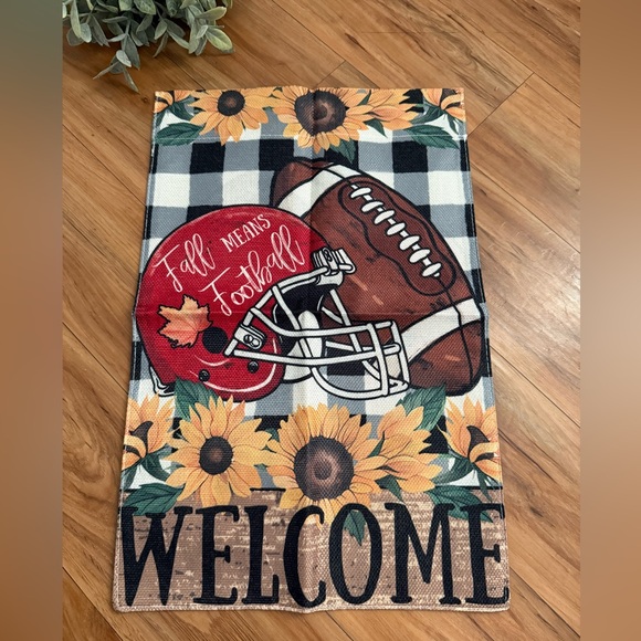 ~Welcome Fall Garden Flag~ - Picture 1 of 2